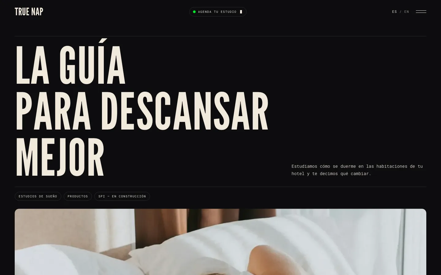 Home page of truenap.co