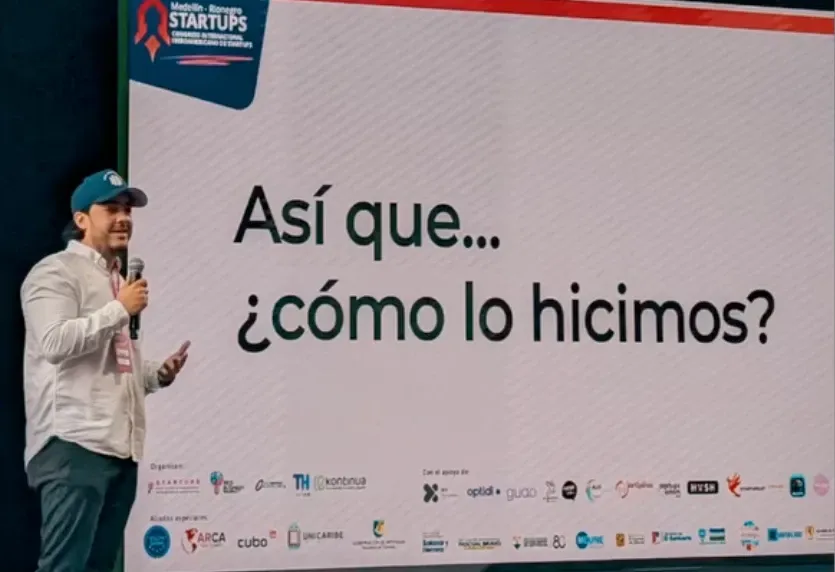 Alejandro González en el Congreso Iberoamericano de Startups, Medellín